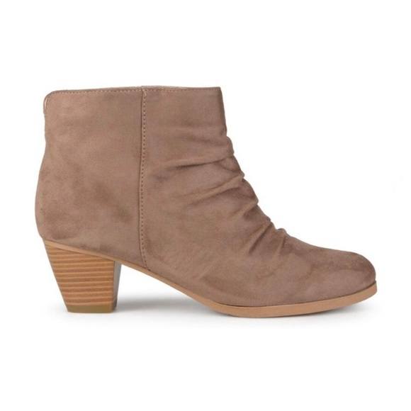 Journee Collection Jemma Bootie in Tan - Picture 1 of 6